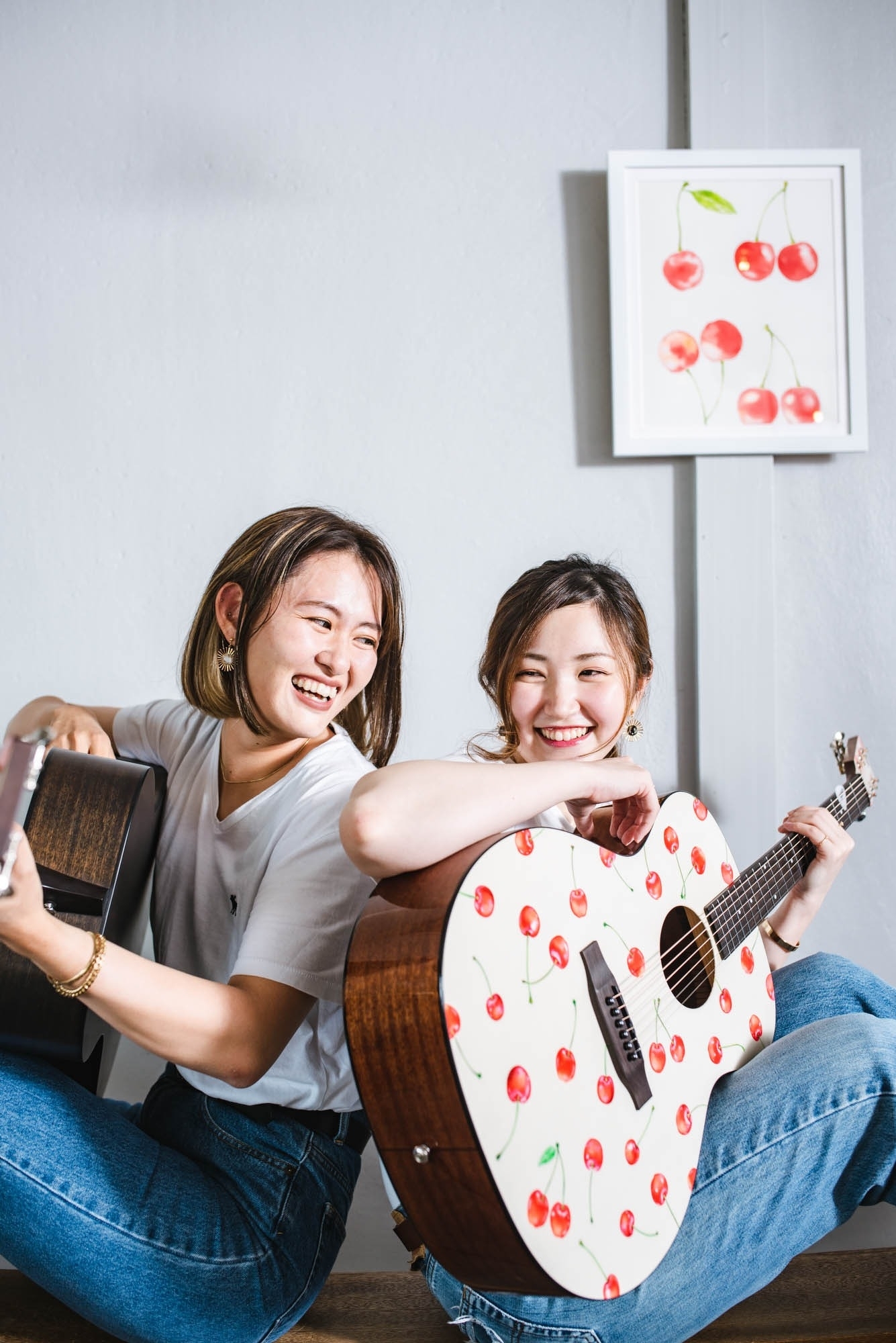 さくらんぼギター撮影会 | BLOG | NAGI GUITARS